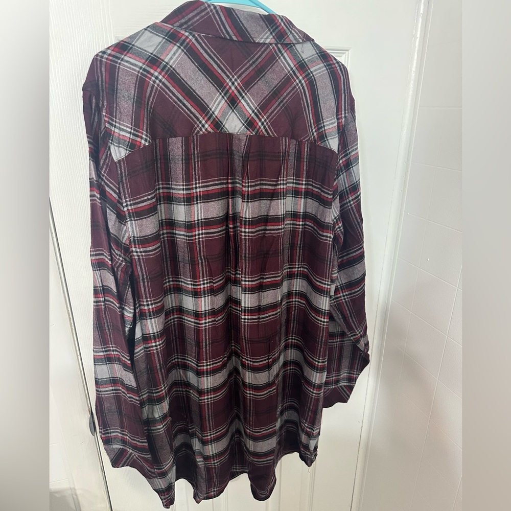 Torrid Flannel tunic - Picture 5 of 5